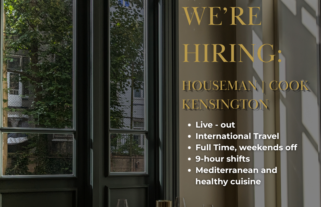 Houseman / Cook – Live out – Kensington